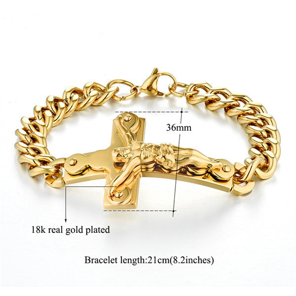 Jesus Cross Bracelet